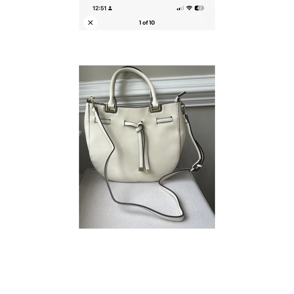 Simply Noelle All Tied Up Tote/Crossbody Bag White